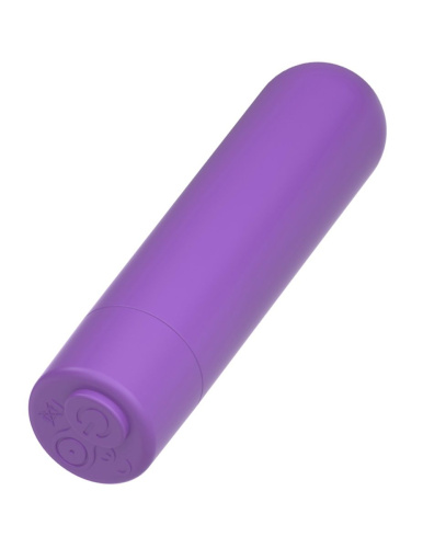 Фиолетовая вибропуля с пультом Rechargeable Remote Control Bullet - 7,62 см. фото 6
