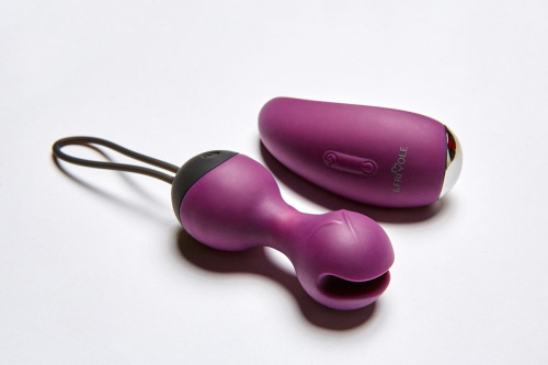 Фиолетовые виброшарики с вибропультом SuperNova фото 2