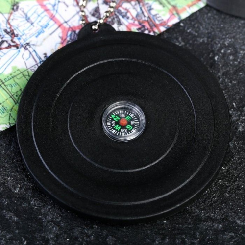 Термокружка с компасом «Мою кружку не брать!» (180 мл.) фото 3