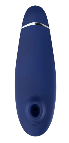 Синий клиторальный стимулятор Womanizer Premium 2 фото 2