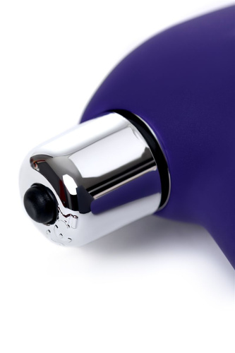 Фиолетовый вибростимулятор простаты Bruman - 12 см. фото 9