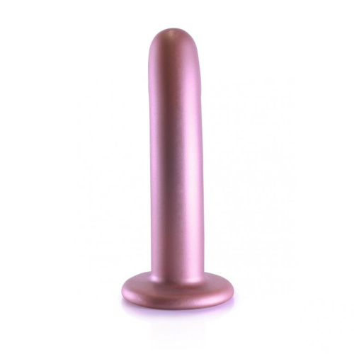 Розовый фаллоимитатор Smooth G-Spot - 15 см. фото 4