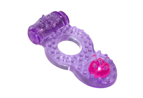 Фиолетовое эрекционное кольцо Rings Ringer фото 2