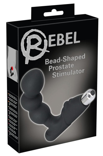 Стимулятор простаты с вибрацией Rebel Bead-shaped Prostate Stimulator фото 4