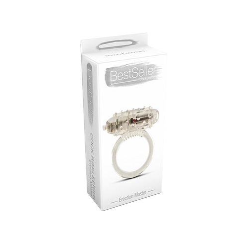 Прозрачное эрекционное виброкольцо VIBRATING COCK RING ERECTION MASTER фото 2 Прозрачное эрекционное виброкольцо VIBRATING COCK RING ERECTION MASTER фото 2