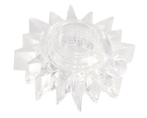 Прозрачное гелевое эрекционное кольцо-солнце Прозрачное гелевое эрекционное кольцо-солнце