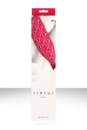 Розовая шлепалка SINFUL PADDLE Розовая шлепалка SINFUL PADDLE
