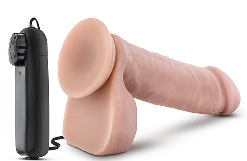 Телесный вибратор THE GOALIE 8INCH DILDO - 20,3 см. Телесный вибратор THE GOALIE 8INCH DILDO - 20,3 см.