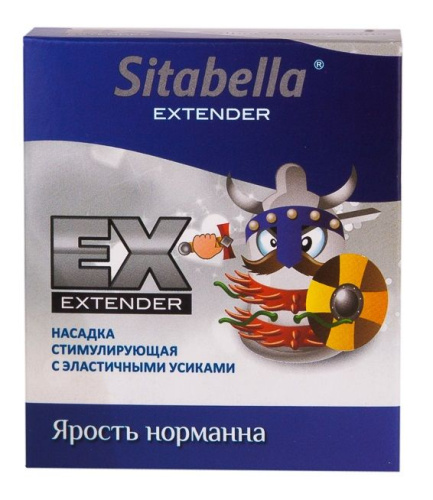 Стимулирующая насадка Sitabella Extender Ярость норманна Стимулирующая насадка Sitabella Extender Ярость норманна