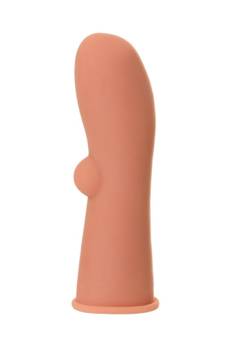 Насадка на фаллос с имитацией пирсинга Extreme Sleeve 001 S-size - 12,7 см. фото 3