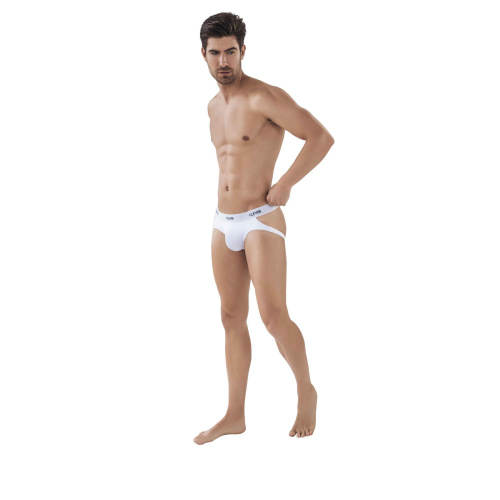 Белые мужские трусы-джоки Oporto Jockstrap фото 3