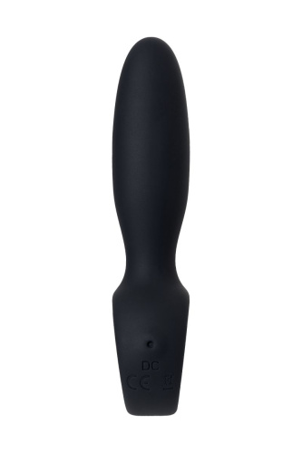 Черный анальный стимулятор Sagitta - 15 см. фото 5