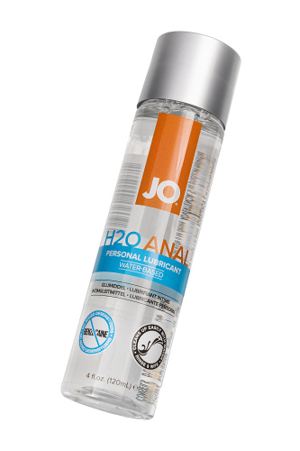 Анальный лубрикант на водной основе JO Anal H2O - 120 мл. фото 5