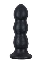 Чёрная анальная пробка MENZSTUFF GIGANTIC FILLER - 32,5 см.