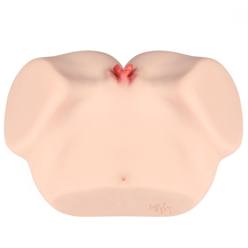 Мастурбатор-полуторс с двойным слоем материала Jenny Onahole Real Vagina фото 3