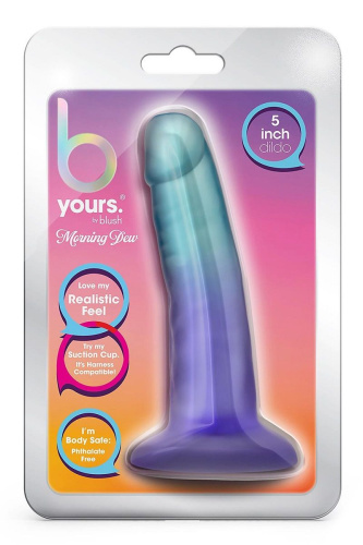 Небольшой фаллоимитатор Morning Dew 5 Inch Dildo - 13,9 см. фото 3