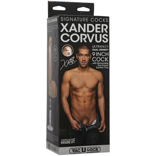 Телесный фаллоимитатор Xander Corvus 9  ULTRASKYN Cock - 22,9 см. фото 4