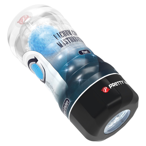Прозрачный текстурированный мастурбатор Vacuum Cup Masturbator Planet фото 6