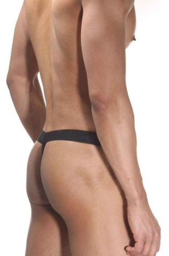 Мужские трусы-стринги с гульфиком в круглую сеточку фото 2 Мужские трусы-стринги с гульфиком в круглую сеточку фото 2