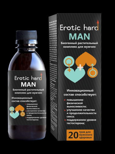 Мужской биогенный концентрат для усиления эрекции Erotic hard Man - 250 мл. Мужской биогенный концентрат для усиления эрекции Erotic hard Man - 250 мл.