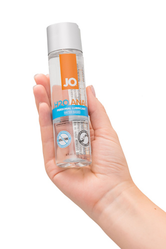Анальный лубрикант на водной основе JO Anal H2O - 120 мл. фото 4