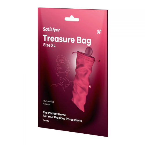 Розовый мешочек для хранения игрушек Treasure Bag XL фото 2