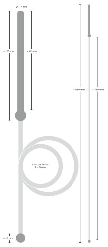 Уретральный катетер Piss To Mouth Dilator фото 4