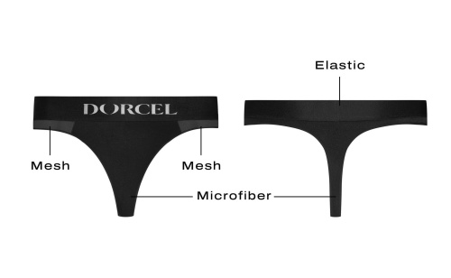 Черные трусики для ношения клиторального стимулятора Panty Lover - size XXL фото 3 Черные трусики для ношения клиторального стимулятора Panty Lover - size XXL фото 3