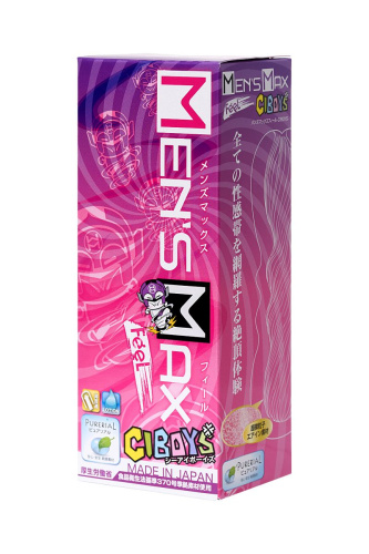 Красный мастурбатор MensMax Feel CIBoys фото 6