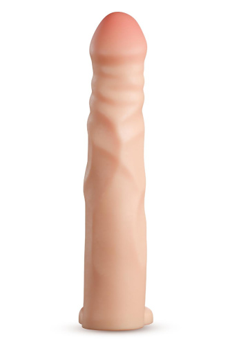 Телесная насадка-удлинитель Fortitude с подхватом - 17,7 см. фото 2
