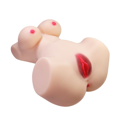 Мастурбатор-торс Aveline с 2 любовными тоннелями фото 3