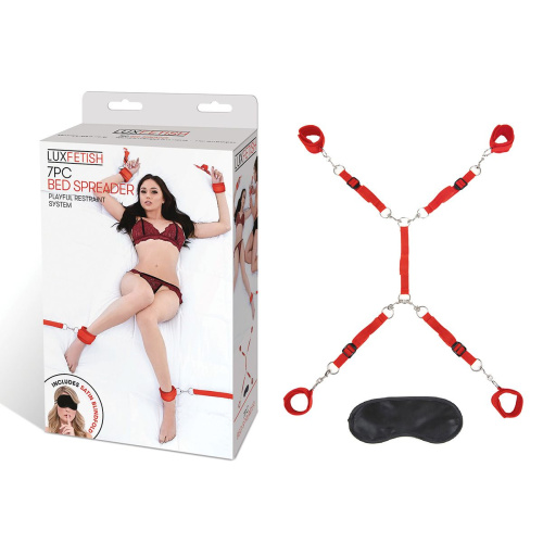 Красная фиксация на матрас Classic Bedspreader фото 2