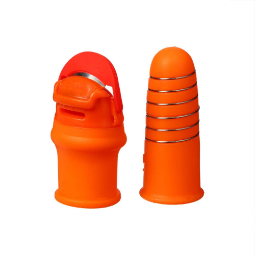 Напальчники с лезвием и металлической оплёткой для сбора урожая