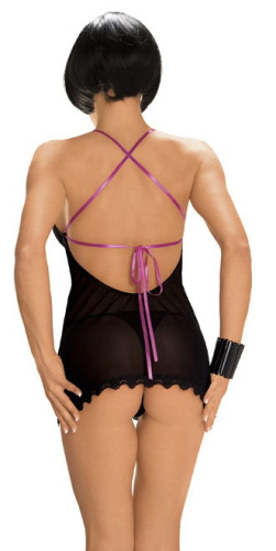 Коротенькая сорочка с открытой спинкой фото 2