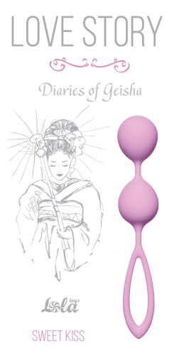 Розовые вагинальные шарики Diaries of a Geisha фото 2