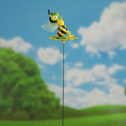 Штекер «Пчелка на листочке» фото 7