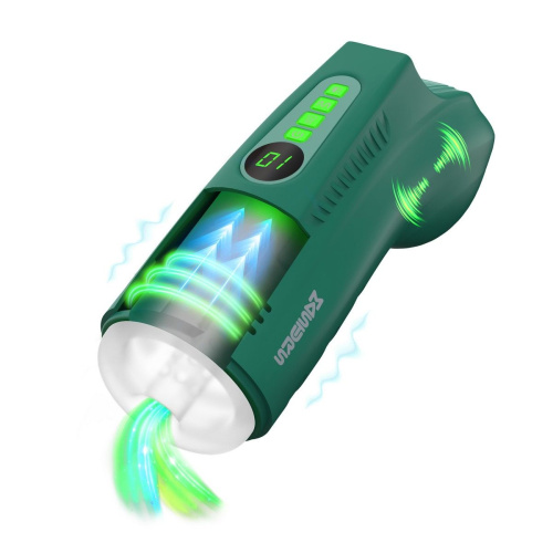 Интерактивный мастурбатор Ayla с вакуумом, вибрацией и голосом фото 2