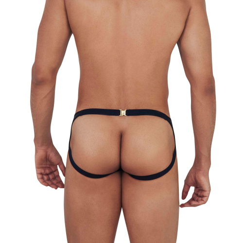 Черные мужские трусы-джоки Misty Jockstrap фото 4