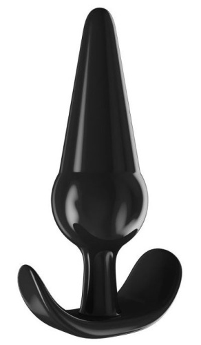 Черная анальная пробка с широким основанием - 13 см. фото 3 Черная анальная пробка с широким основанием - 13 см. фото 3