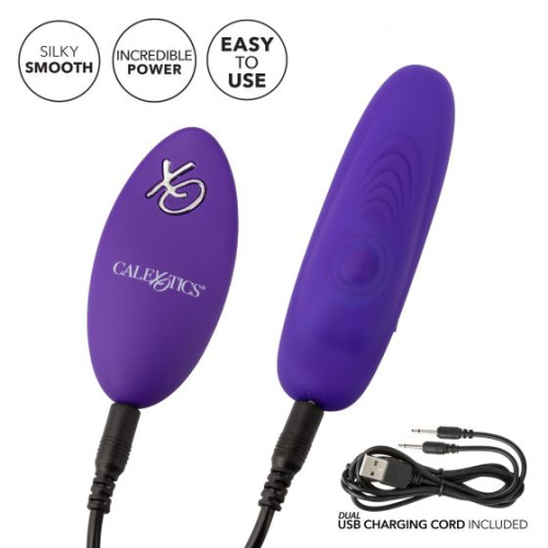 Фиолетовый стимулятор в трусики Lock-N-Play Remote Pulsating Panty Teaser фото 4