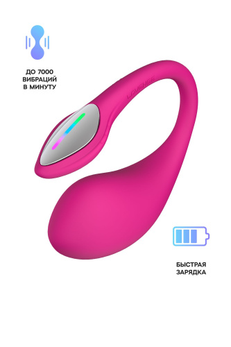 Розовое виброяйцо Lovense Lush 4 Розовое виброяйцо Lovense Lush 4