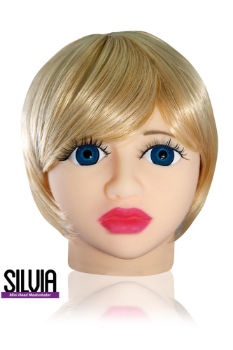 Мастурбатор в форме головы Silvia фото 2