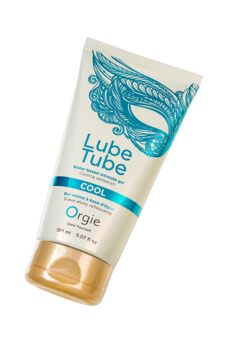 Интимный гель на водной основе Lube Tube Cool с охлаждающим эффектом - 150 мл. фото 4