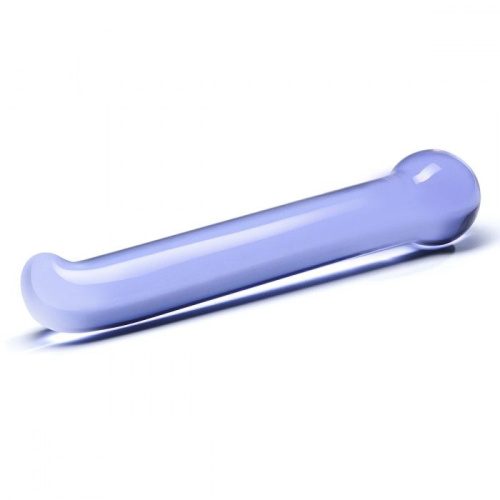 Гладкий стеклянный стимулятор G-Spot Tickler - 17 см. фото 3