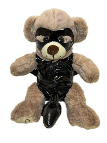 Оригинальный плюшевый мишка в костюме БДСМ Оригинальный плюшевый мишка в костюме БДСМ