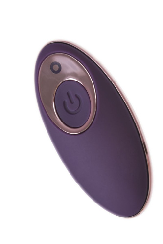 Фиолетовое виброяйцо с имитацией фрикций Bumpy фото 2