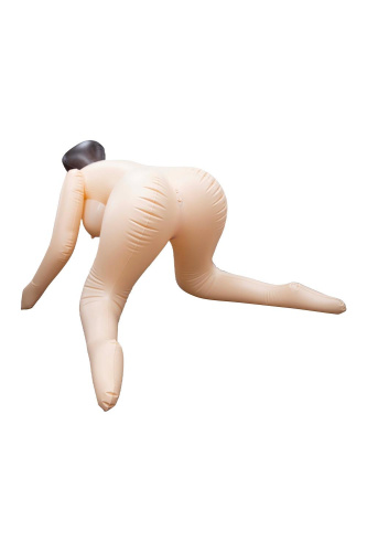 Телесная надувная секс-кукла в позиции догги-стайл фото 3 Телесная надувная секс-кукла в позиции догги-стайл фото 3