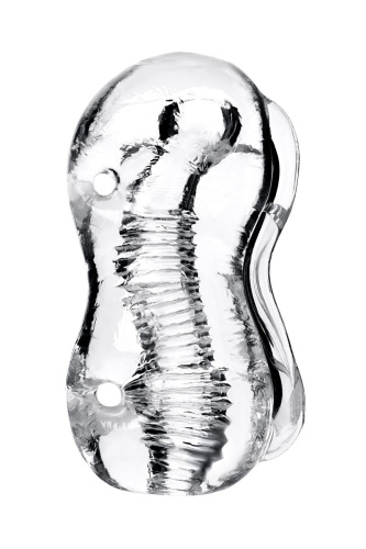 Прозрачный мастурбатор Lingam Indira фото 2