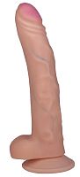Фаллоимитатор REAL Standard с присоской - 20 см.