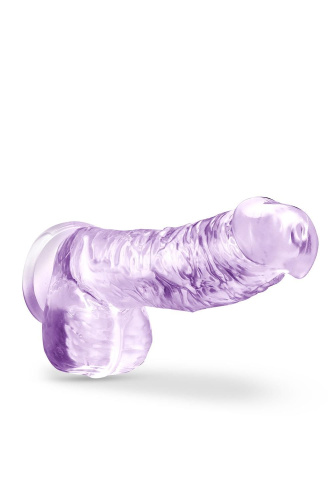 Сиреневый фаллоимитатор 6 Inch Crystalline Dildo - 15,2 см. фото 2